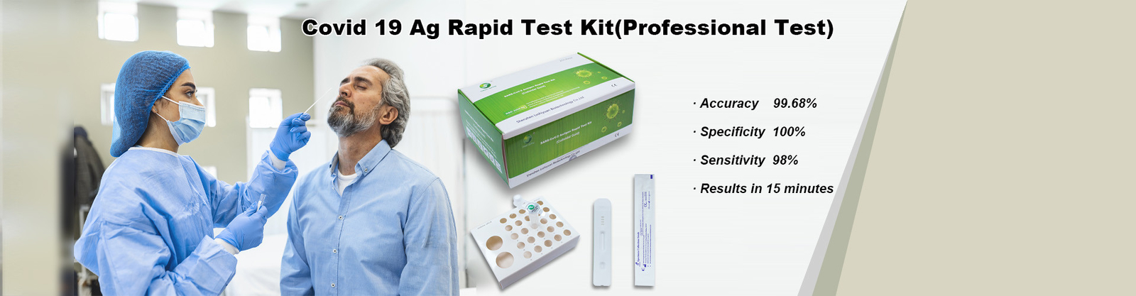 Bộ xét nghiệm tăm bông kháng nguyên